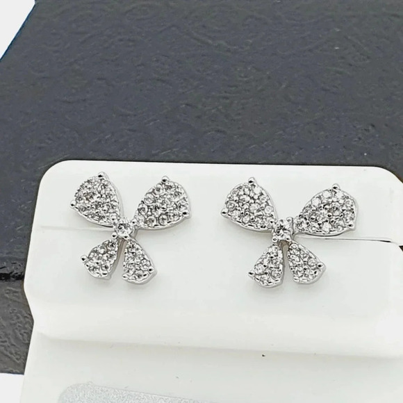 925 sterling silver luxury CZ earrings for women/girls, Best RJUS2141 - Picture 7 of 11